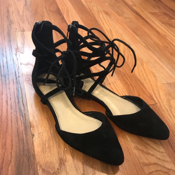 via spiga black flats